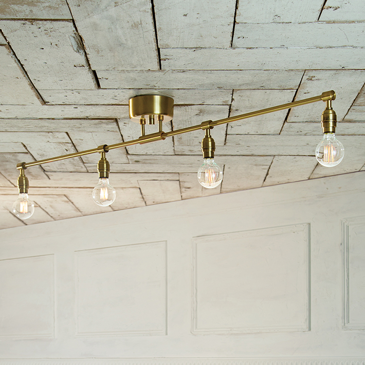 Laiton 4-ceiling light CEILING LIGHT | ARTWORKSTUDIO 公式 