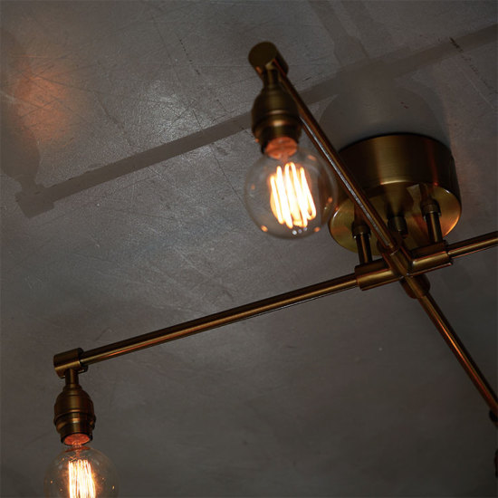Laiton X-ceiling light CEILING LIGHT | ARTWORKSTUDIO 公式